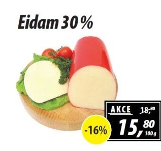 Sýr Eidam 30%