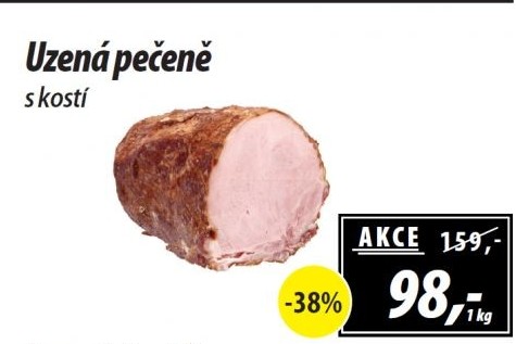 Uzená pečeně s kostí