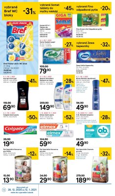 akční leták Tesco 4.1.2021-12.1.2021