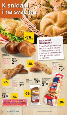akční leták Tesco 4.1.2021-12.1.2021