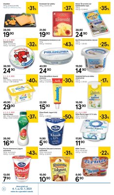 akční leták Tesco 4.1.2021-12.1.2021