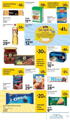akční leták Tesco 4.1.2021-12.1.2021