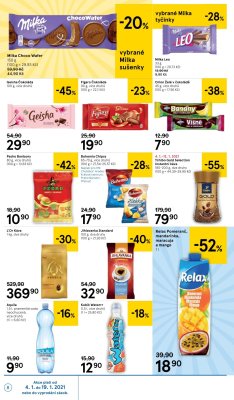 akční leták Tesco 4.1.2021-12.1.2021