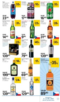 akční leták Tesco 4.1.2021-12.1.2021
