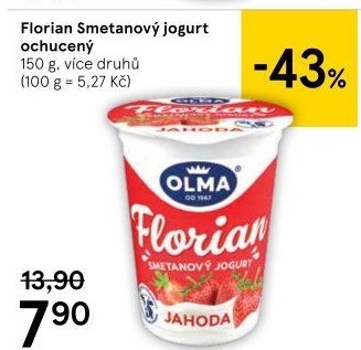 Jogurt smetanový Florian Olma