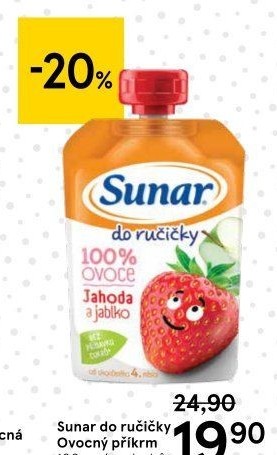 Kapsička do ručičky Ovocný příkrm Sunar