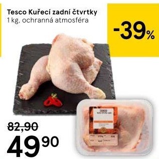 Kuřecí čtvrtky Tesco