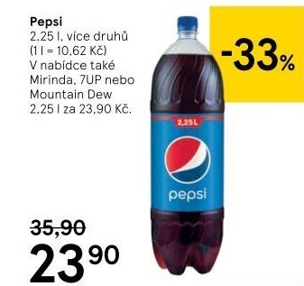 Limonáda Pepsi