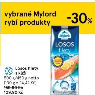 Losos filety mražený Mylord