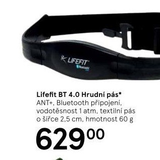 Pás na hruď s Bluetooth Lifefit