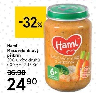 Příkrm masozeleninový Hami