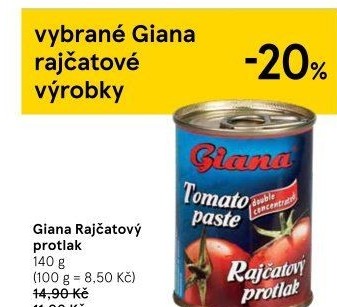 Rajčatový protlak Giana