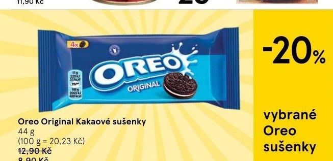 Sušenky Oreo