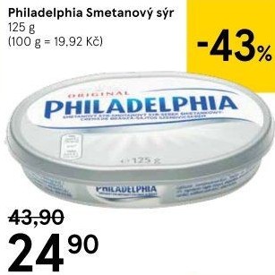 Sýr tavený smetanový Philadelphia Kraft