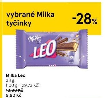 Tyčinka Leo Milka