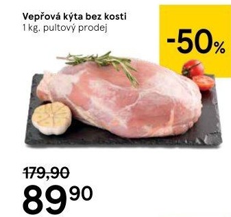 Vepřová kýta bez kosti
