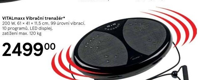 Vibrační trenažér VITALmaxx