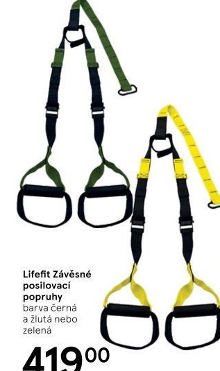 Závěsný posilovací systém Lifefit