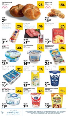 akční leták Tesco 4.1.2021-12.1.2021