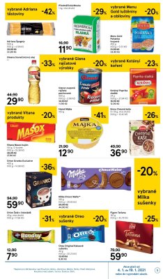 akční leták Tesco 4.1.2021-12.1.2021