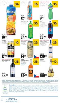 akční leták Tesco 4.1.2021-12.1.2021