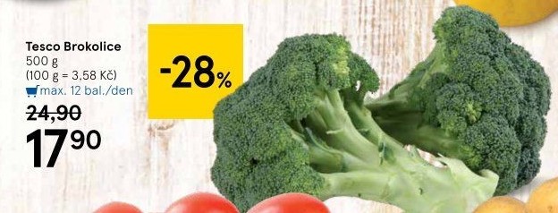 Brokolice Tesco