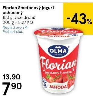 Jogurt smetanový Florian Olma