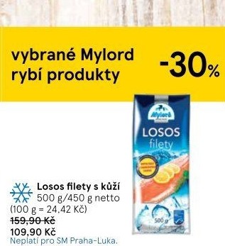 Losos filety mražený Mylord
