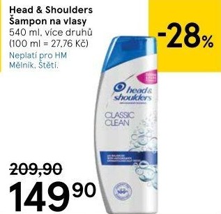Šampon proti lupům Head&amp