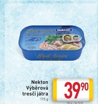 Játra tresčí Nekton