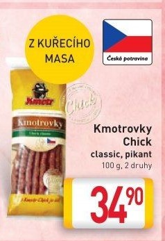 Klobásky Classic Kmotrovky Chick Kmotr