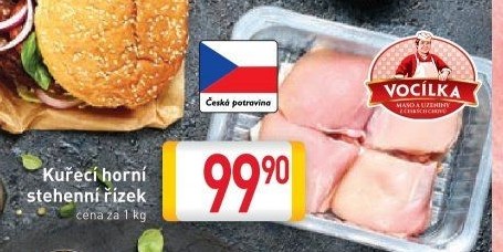 Kuřecí stehenní řízky Vocílka