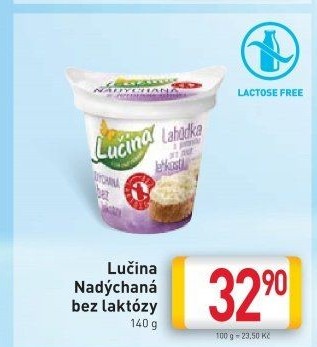 Lučina nadýchaná bez laktózy