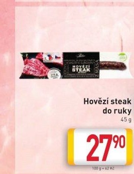 Minisalámek Hovězí steak do ruky Pejskar