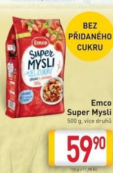 Müsli Super Mysli Emco