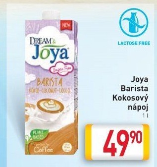 Nápoj rostlinný kokosový barista Joya