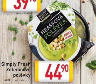 Polévka Simply Fresh Hamé