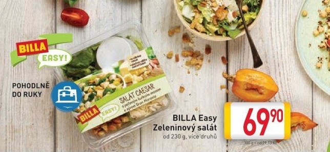 Saláty Easy Billa