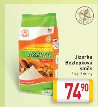 Směs bez lepku Jizerka Jizerské pekárny