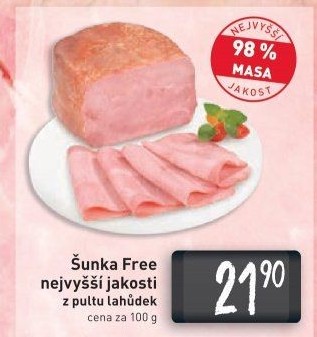 Šunka nejvyšší jakosti Free