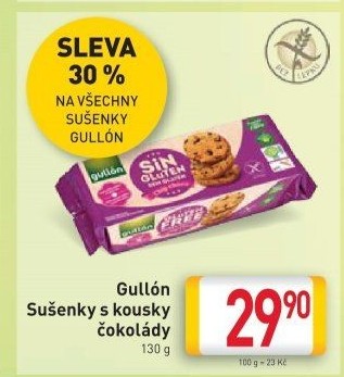 Sušenky bez lepku Gullón