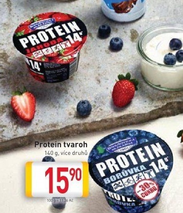Tvaroh ochucený protein Bohušovická mlékárna