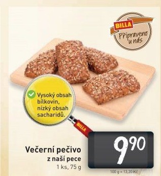 Večerní pečivo