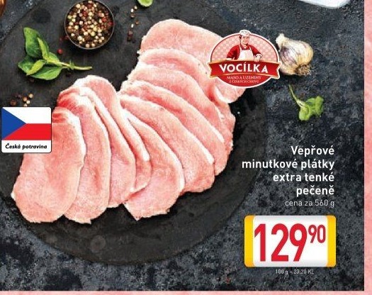 Vepřová pečeně bez kosti Vocílka