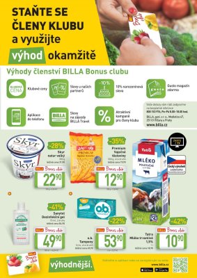 akční leták BILLA 4.1.2021-19.1.2021