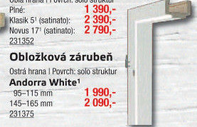 Obložková zárubeň Solodoor
