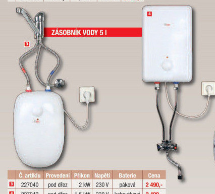 Zásobník vody RPR Wterm