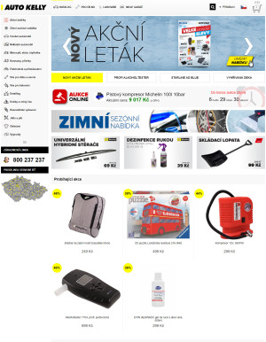 akční leták Auto Kelly 5.1.2021-11.1.2021
