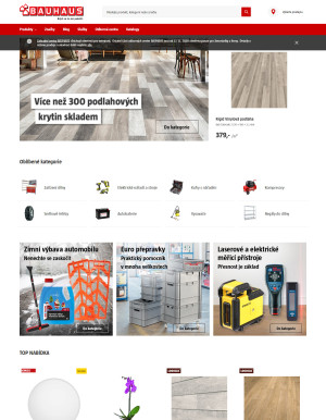 akční leták BAUHAUS 6.1.2021-12.1.2021