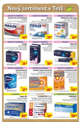 akční leták Teta drogerie 7.1.2021-18.1.2021